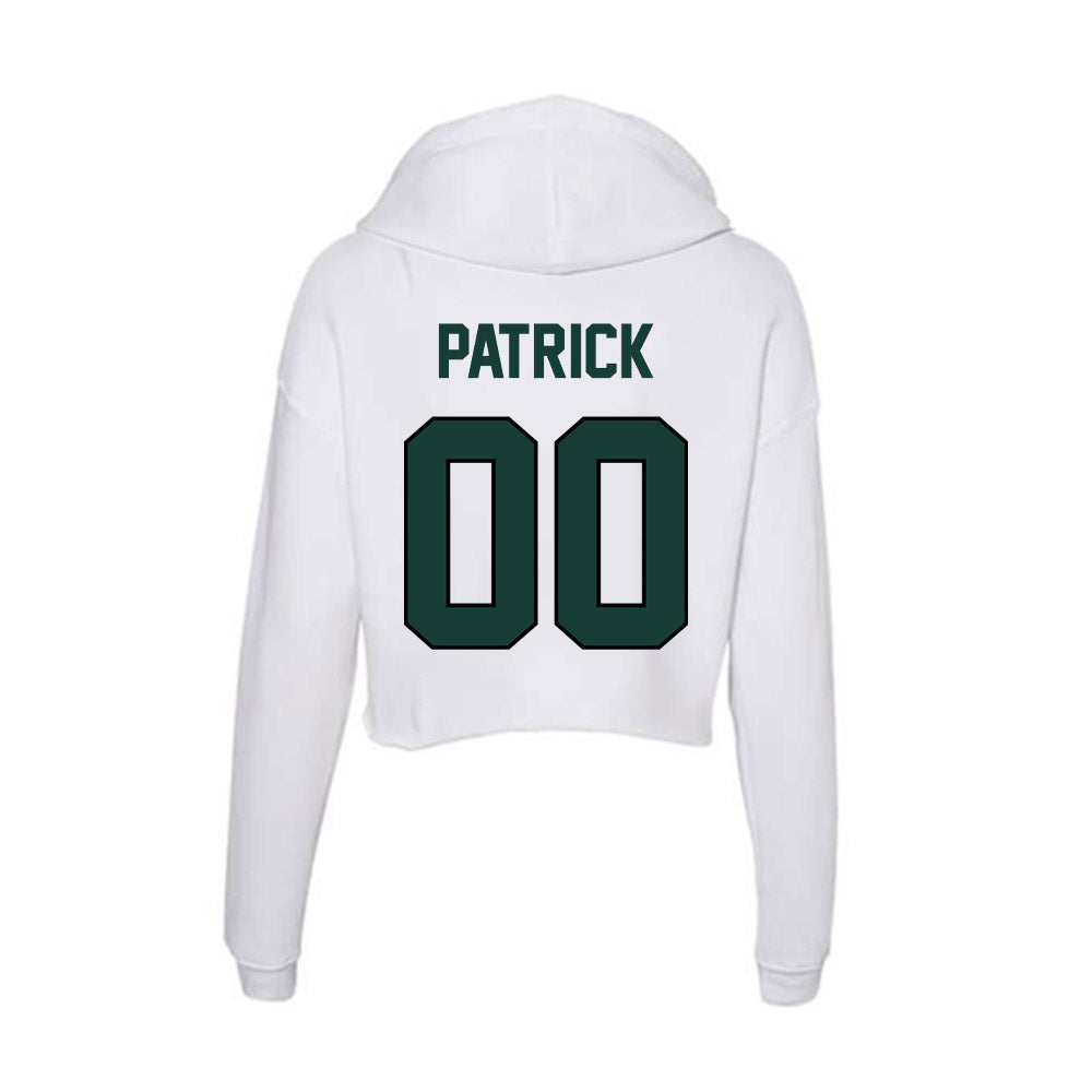Lake Erie College - NCAA Men's Basketball : Braison Patrick - Women's Crop Fleece Hoodie-1