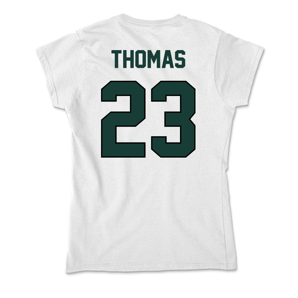 Lake Erie College - NCAA Football : Curtis Thomas - Soft Style Women’s T-Shirt-1