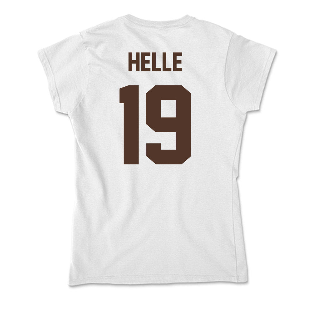 St. Bonaventure - NCAA Men's Soccer : Daniel Helle - Soft Style Women’s T-Shirt-1