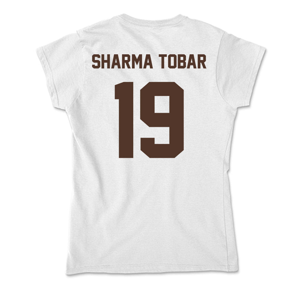 St. Bonaventure - NCAA Women's Soccer : Naomi Sharma Tobar - Soft Style Women’s T-Shirt-1