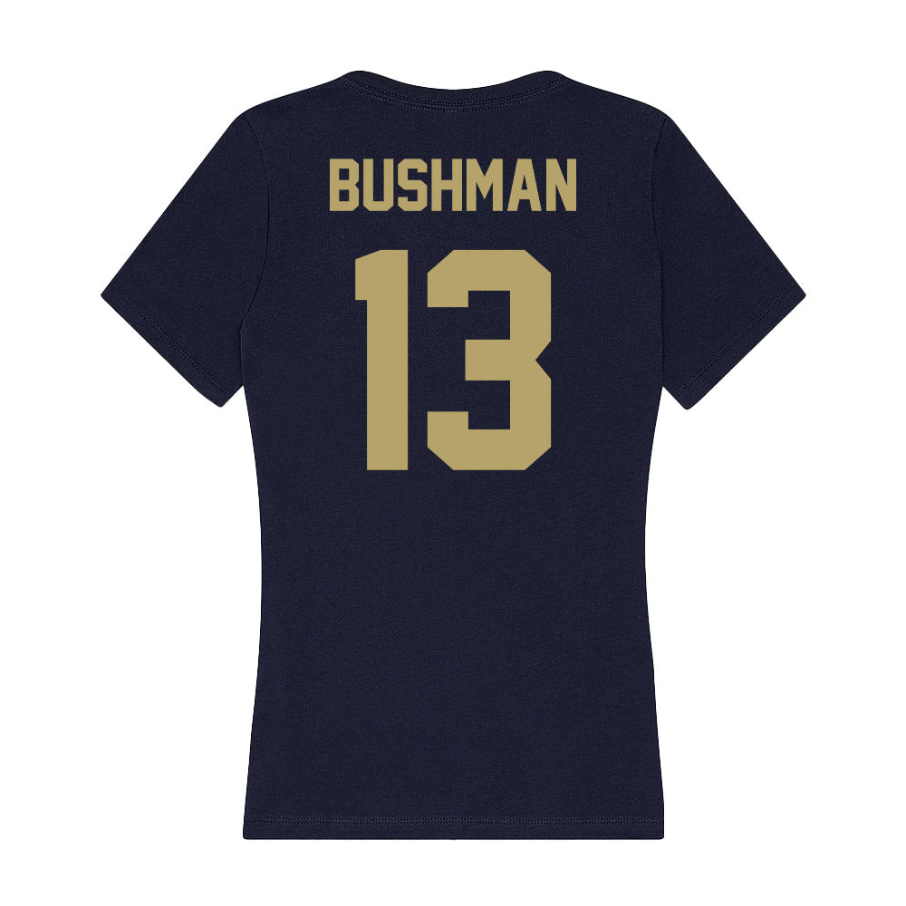 - NCAA Women's Soccer : Sydney Bushman - Women's V-Neck T-Shirt-1