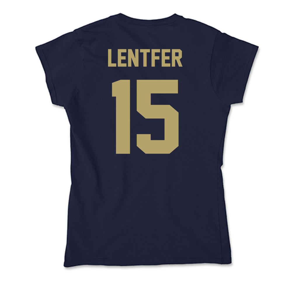 UC Davis - NCAA Women's Basketball : Sophie Lentfer - Soft Style Women’s T-Shirt-1