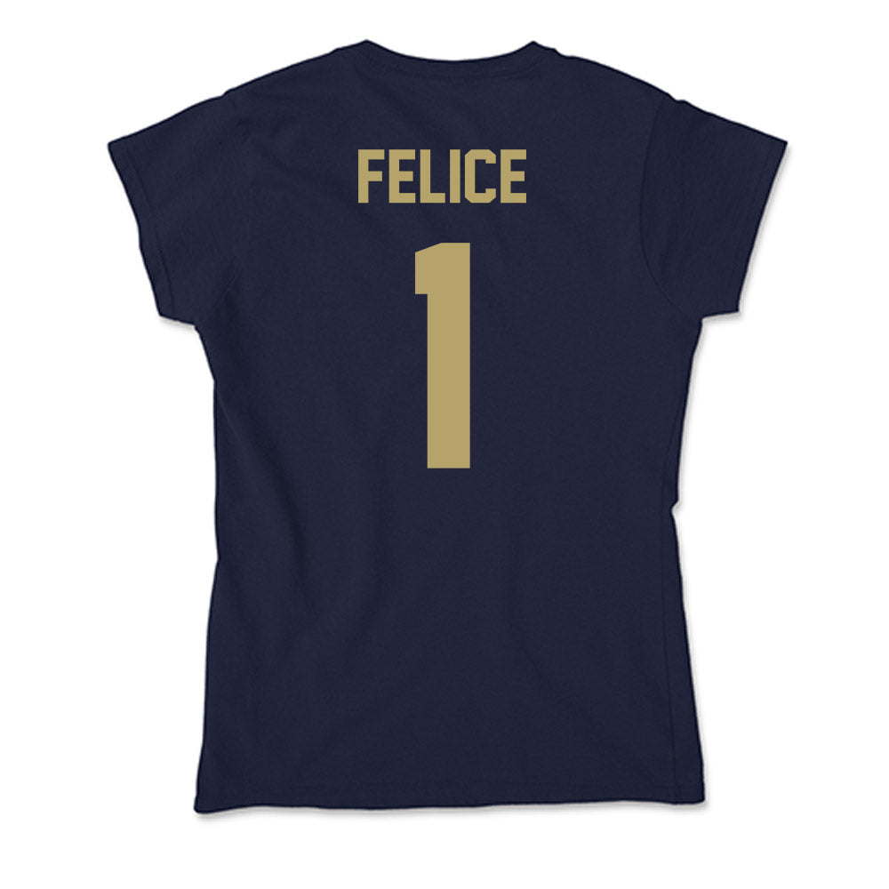 UC Davis - NCAA Softball : Gia Felice - Soft Style Women’s T-Shirt-1