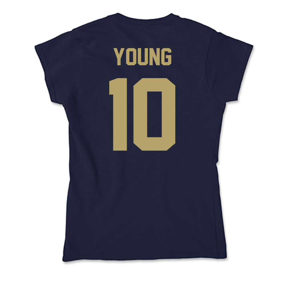 UC Davis - NCAA Women's Basketball : Tegan Young - Soft Style Women’s T-Shirt-1