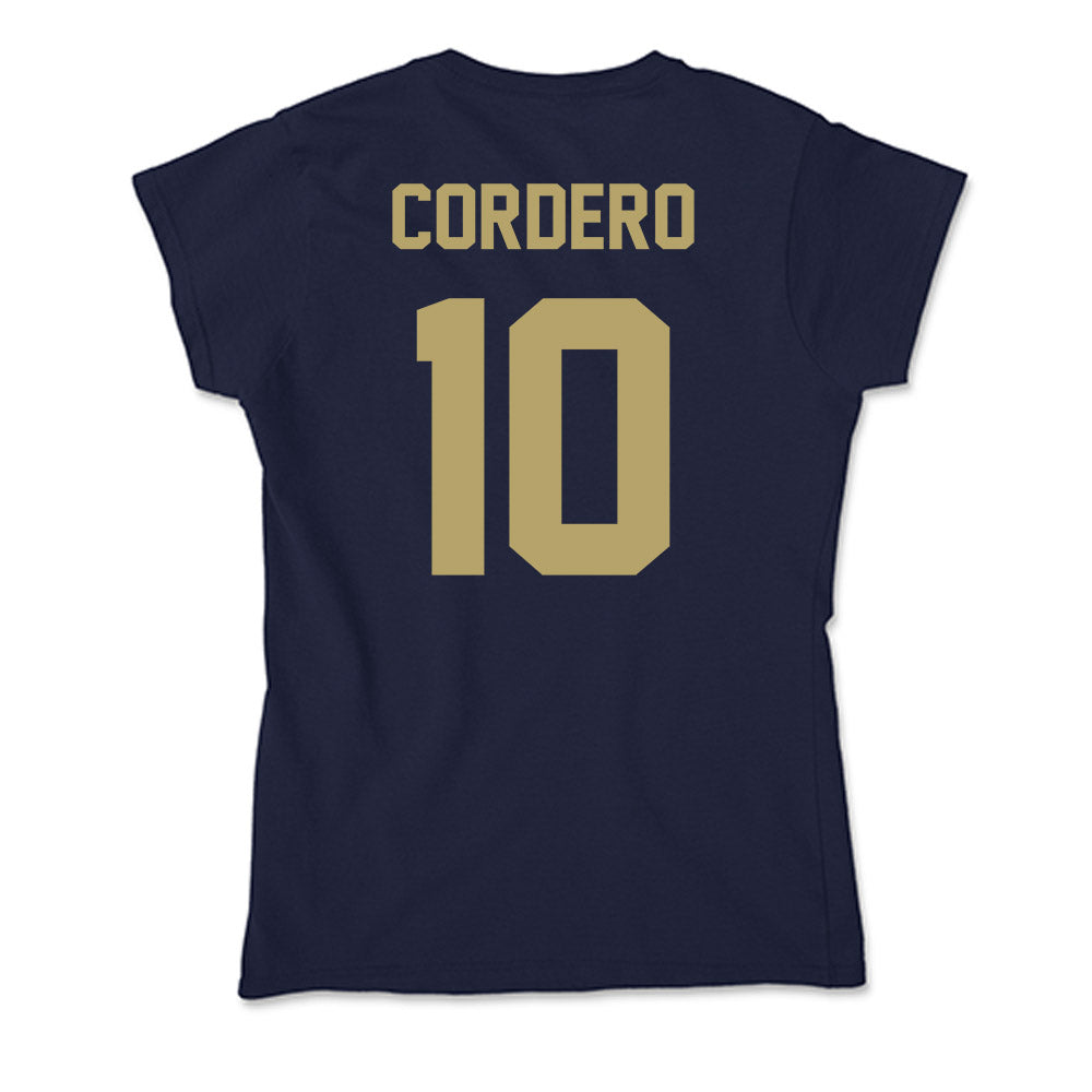 UC Davis - NCAA Women's Soccer : Savannah Cordero - Soft Style Women’s T-Shirt-1