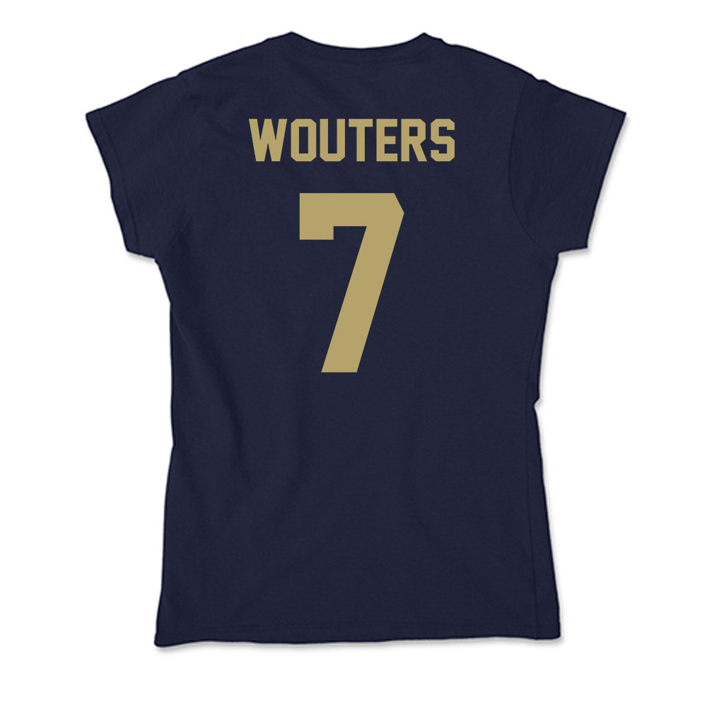 UC Davis - NCAA Men's Soccer : Tristan Wouters - Soft Style Women’s T-Shirt-1