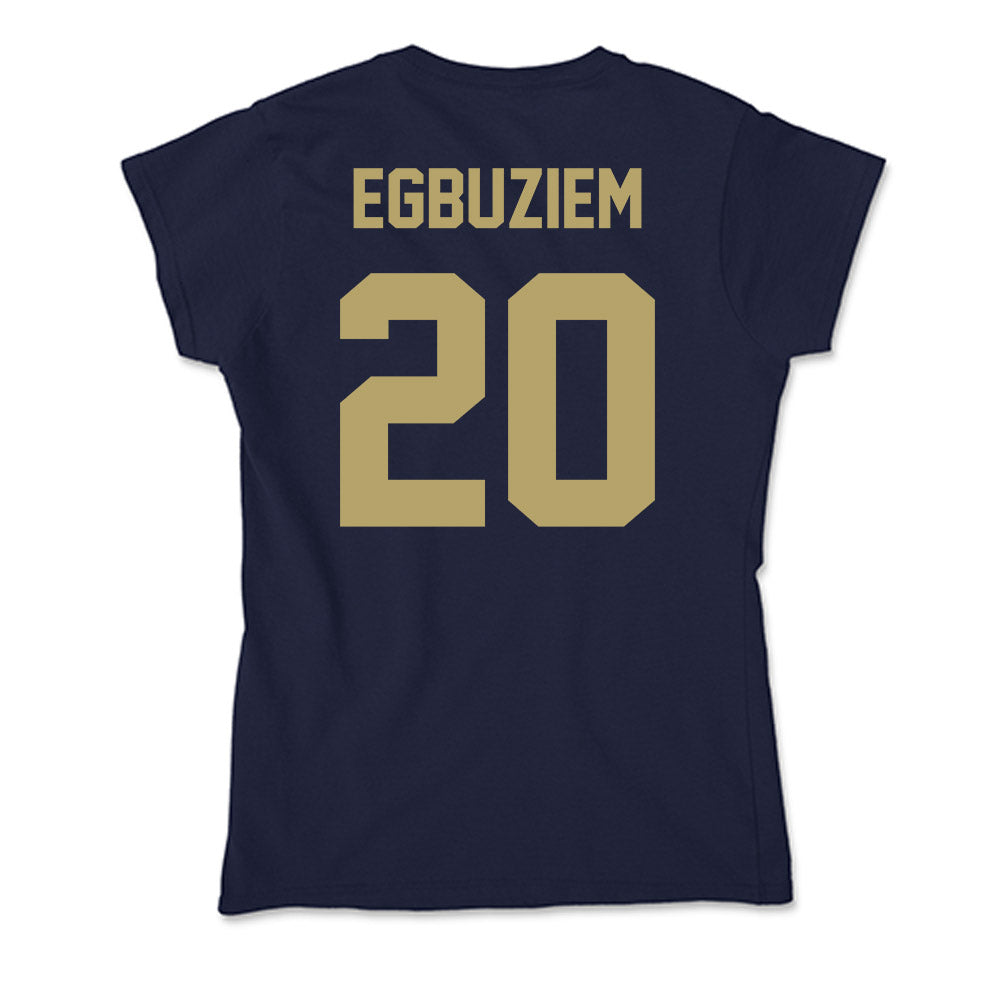 UC Davis - NCAA Women's Track & Field : Chinyere Egbuziem - Soft Style Women’s T-Shirt-1