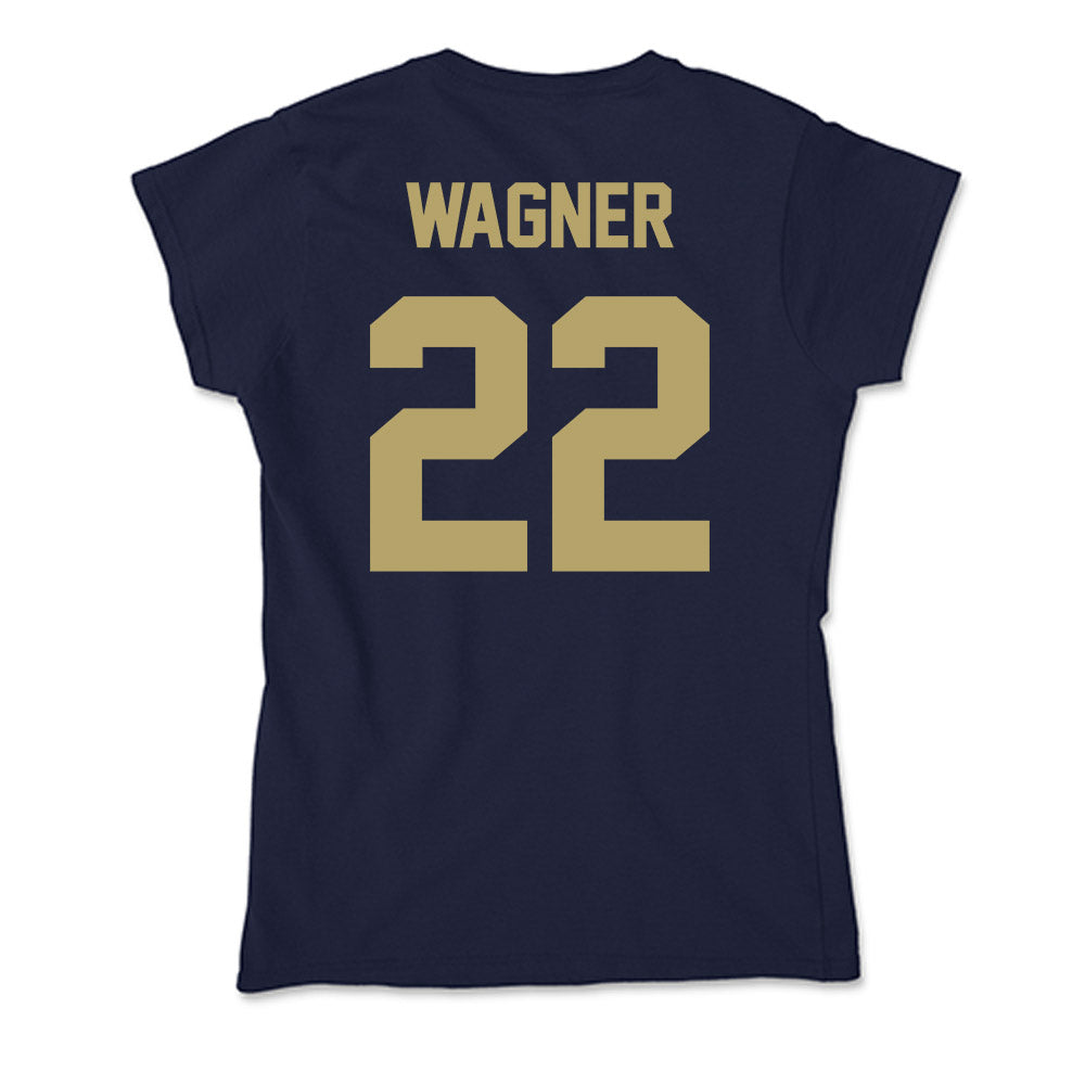 UC Davis - NCAA Women's Soccer : Courtney Wagner - Soft Style Women’s T-Shirt-1