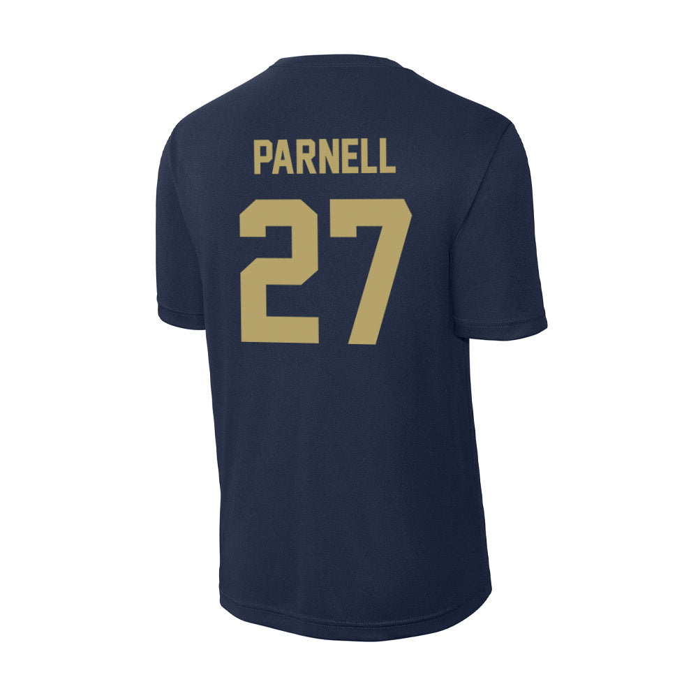 UC Davis - NCAA Football : Koen Parnell - Activewear T-Shirt-1