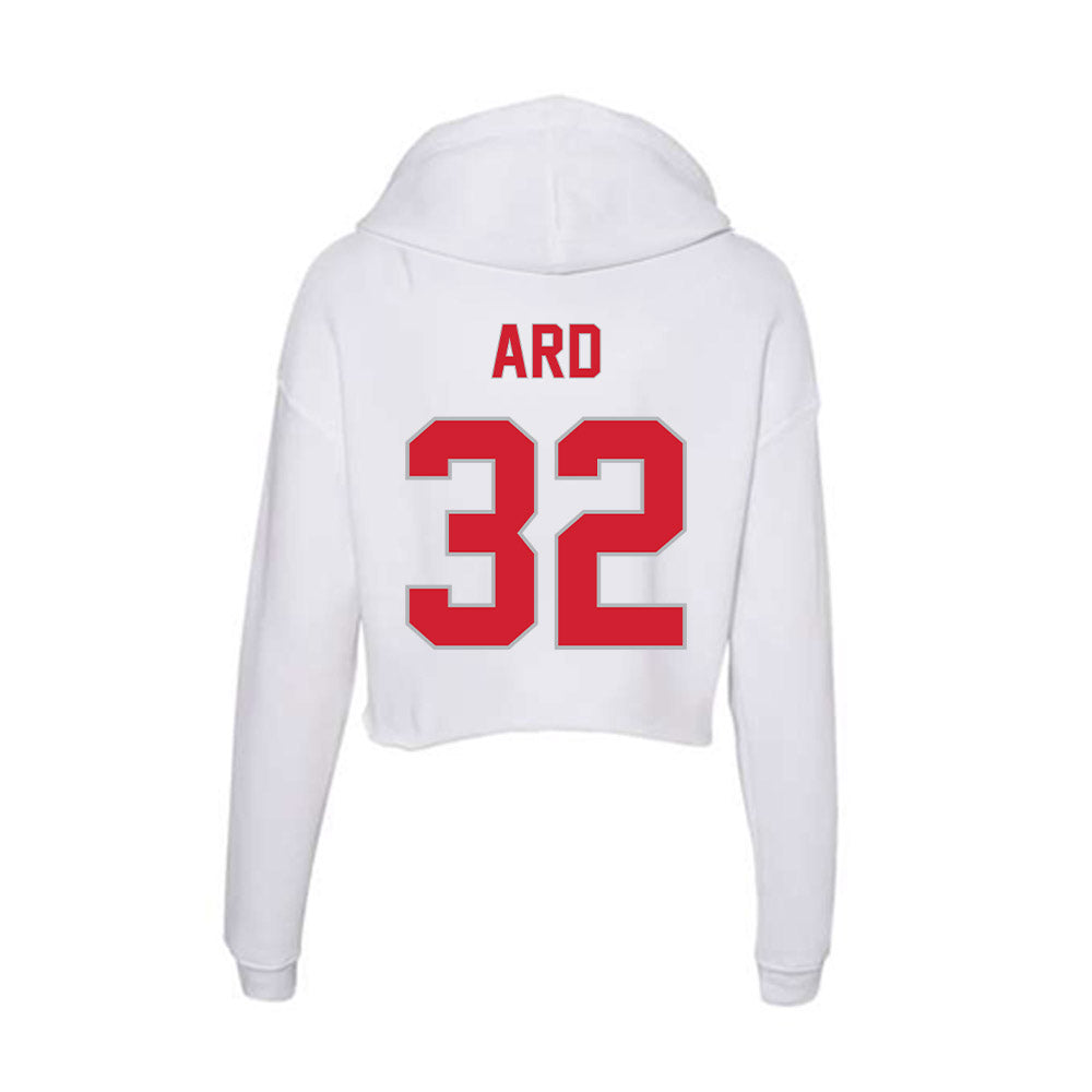 Western Kentucky - NCAA Football : Westen Ard - Women's Crop Fleece Hooded Sweatshirt-1