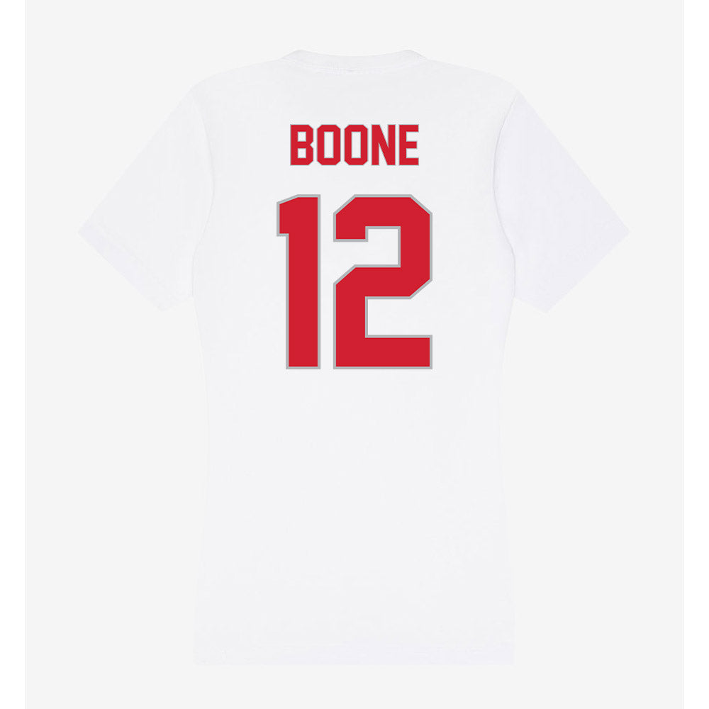 Western Kentucky - NCAA Men's Basketball : Armelo Boone - Women's V-Neck T-Shirt-1