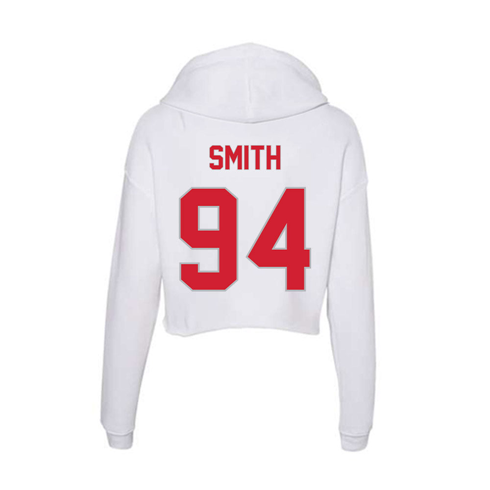Western Kentucky - NCAA Football : Henry Smith - Women's Crop Fleece Hoodie-1