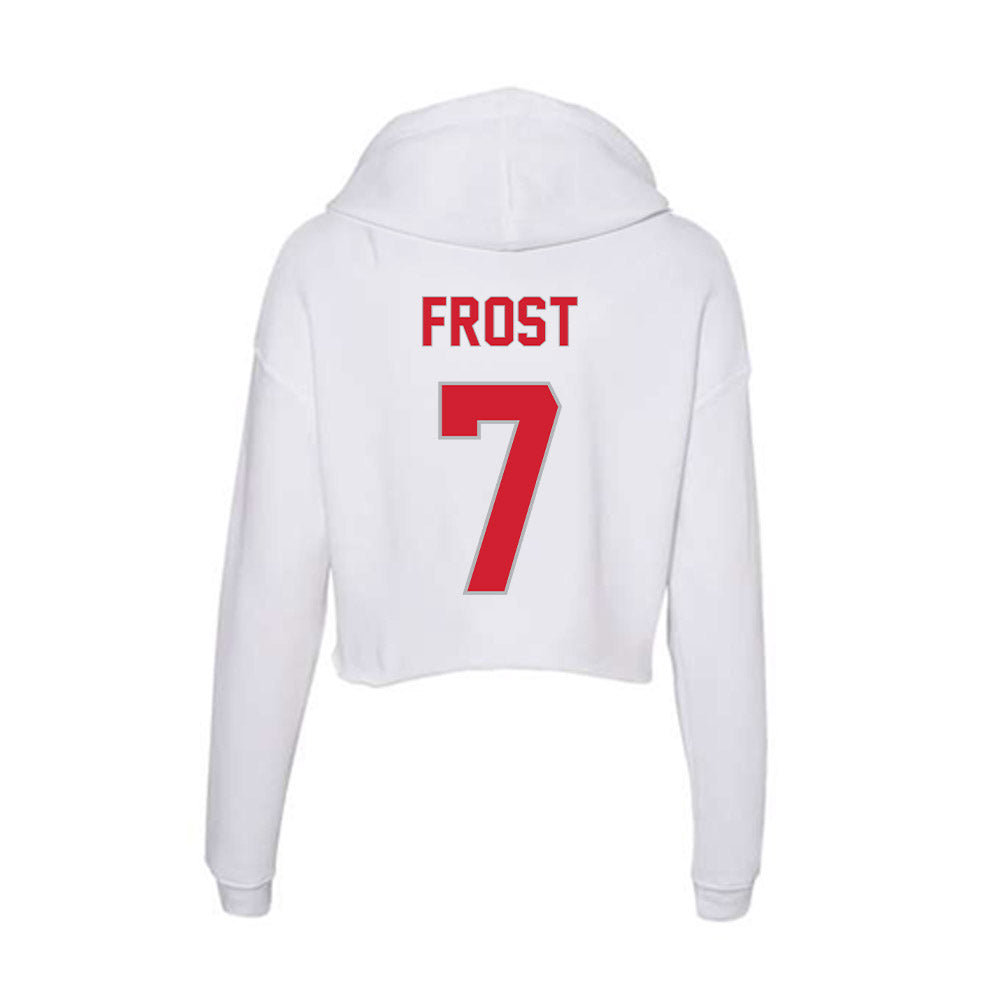 Western Kentucky - NCAA Baseball : Cael Frost - Women's Crop Fleece Hoodie-1