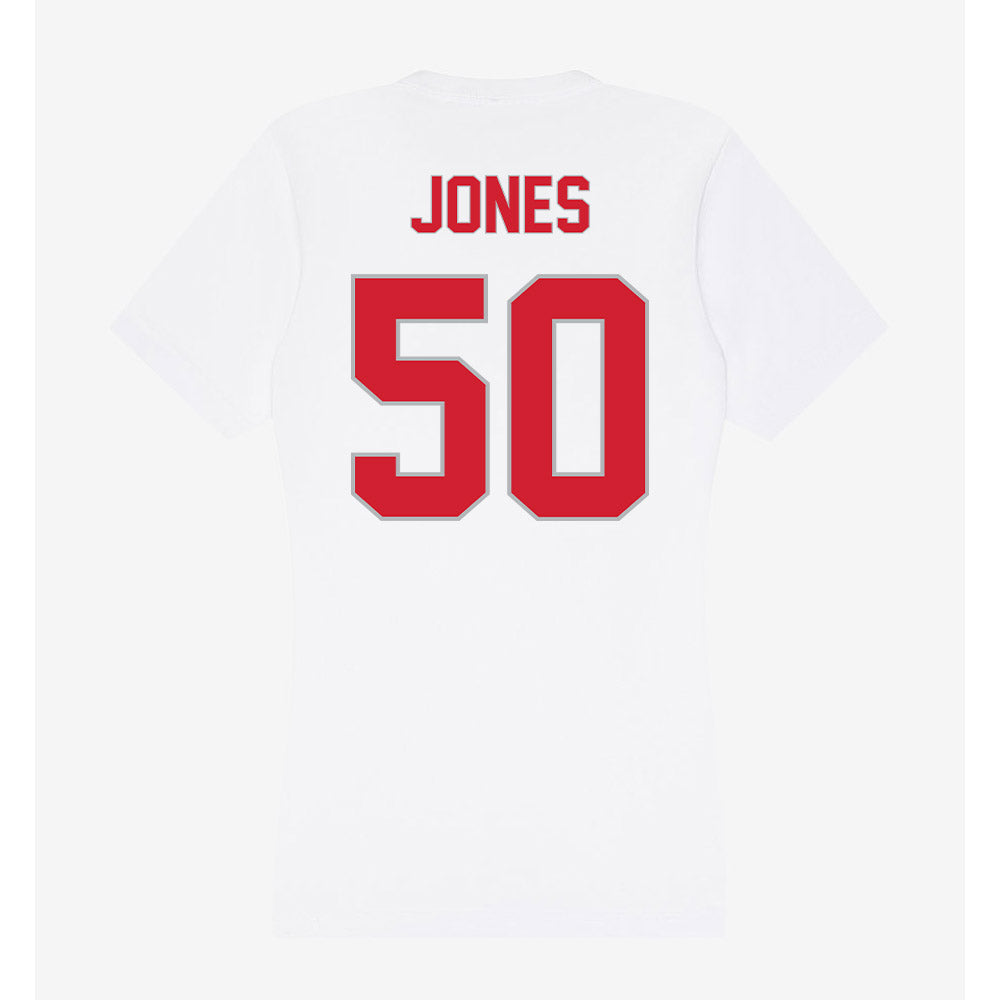 Western Kentucky - NCAA Football : Elin Jones - Women's V-Neck T-Shirt-1