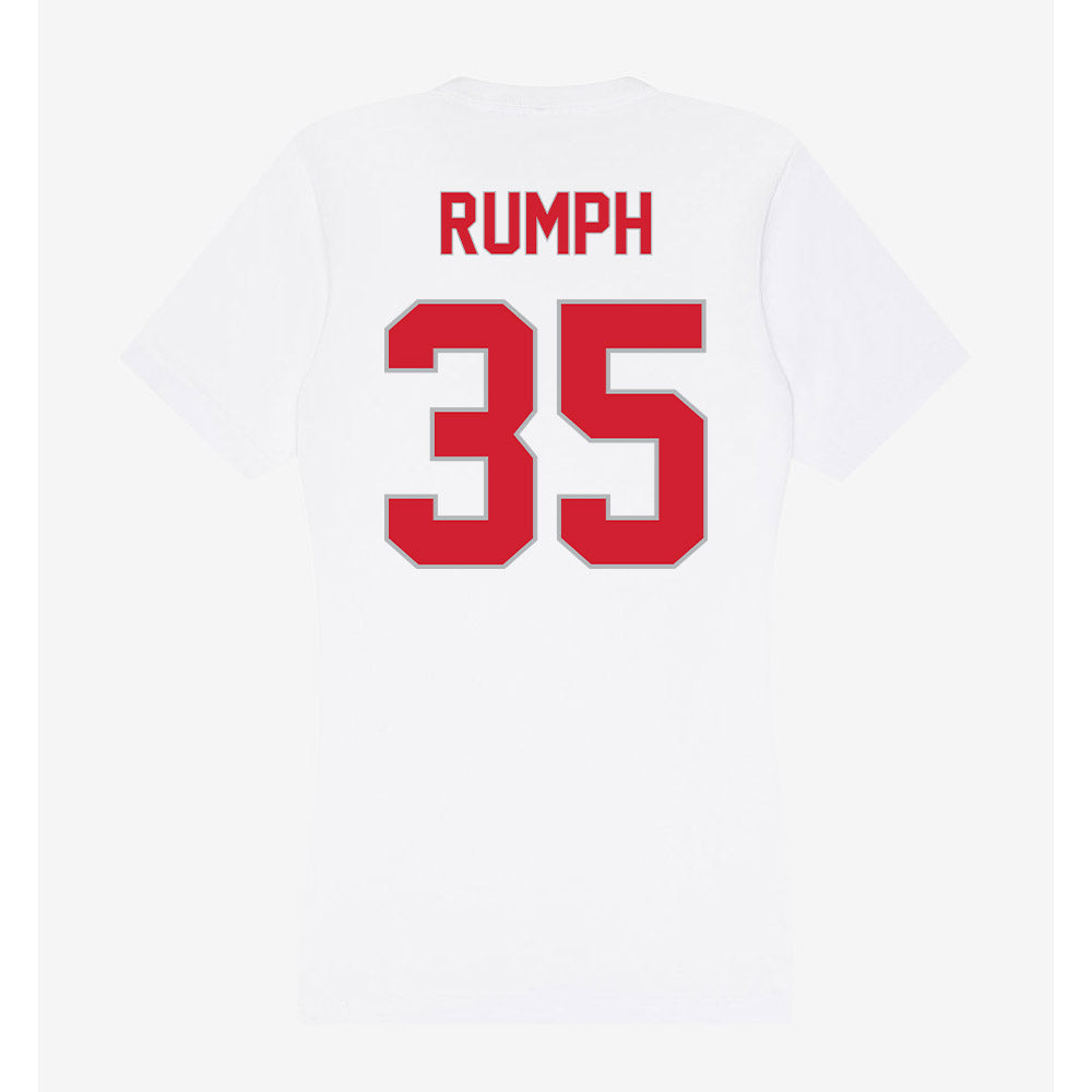Western Kentucky - NCAA Football : Elijah Rumph - Women's V-Neck T-Shirt-1