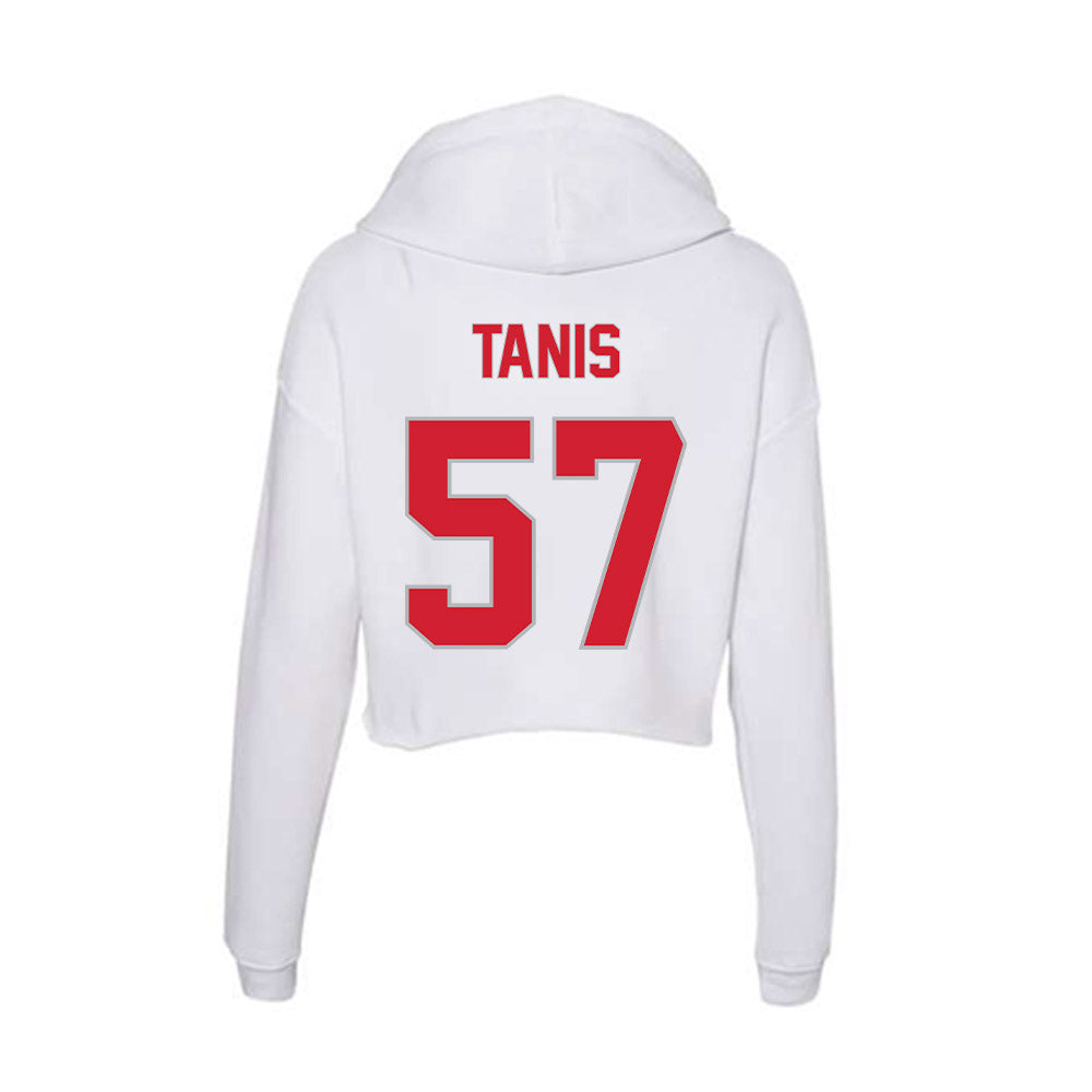 Western Kentucky - NCAA Football : Isaac Tanis - Women's Crop Fleece Hoodie-1