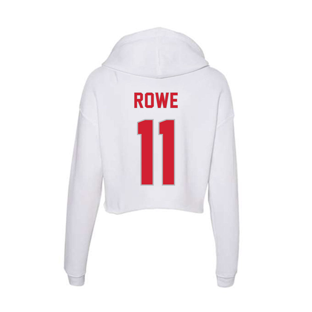 Western Kentucky - NCAA Women's Basketball : Trinity Rowe - Women's Crop Fleece Hoodie-1