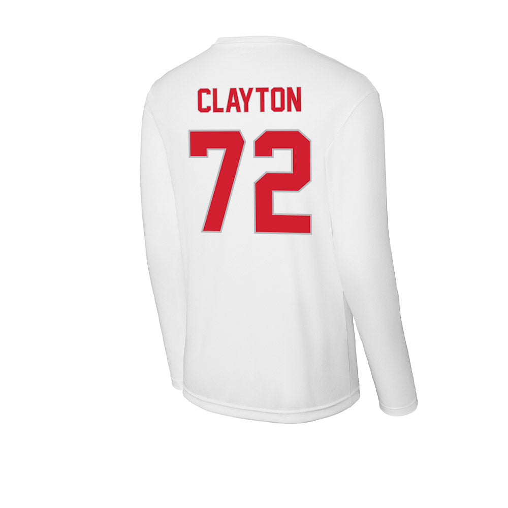 Western Kentucky - NCAA Football : Zach Clayton - Activewear Long Sleeve T-Shirt-1