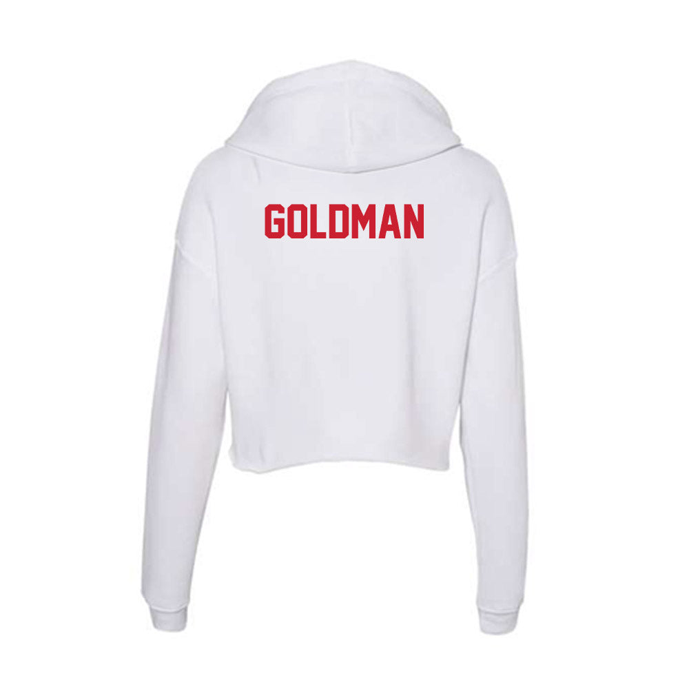 SEMO - NCAA Men's Track & Field : Mark Goldman - Women's Crop Fleece Hoodie-1