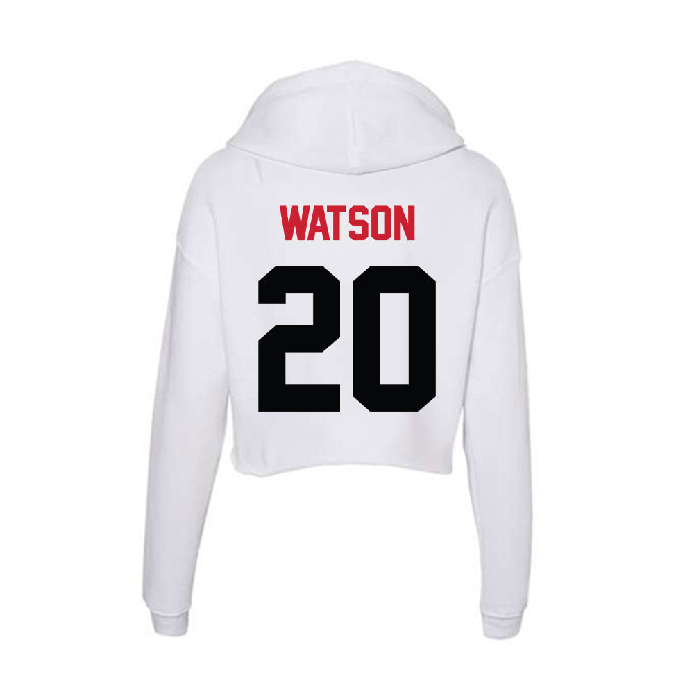 SEMO - NCAA Football : Najai Watson - Women's Crop Fleece Hoodie-1