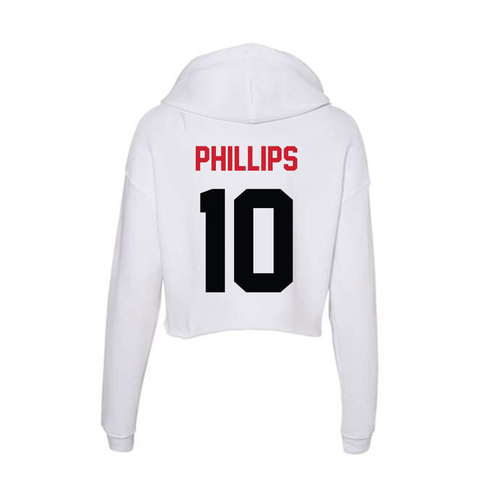 SEMO - NCAA Football : Brantlee Phillips - Women's Crop Fleece Hoodie-1