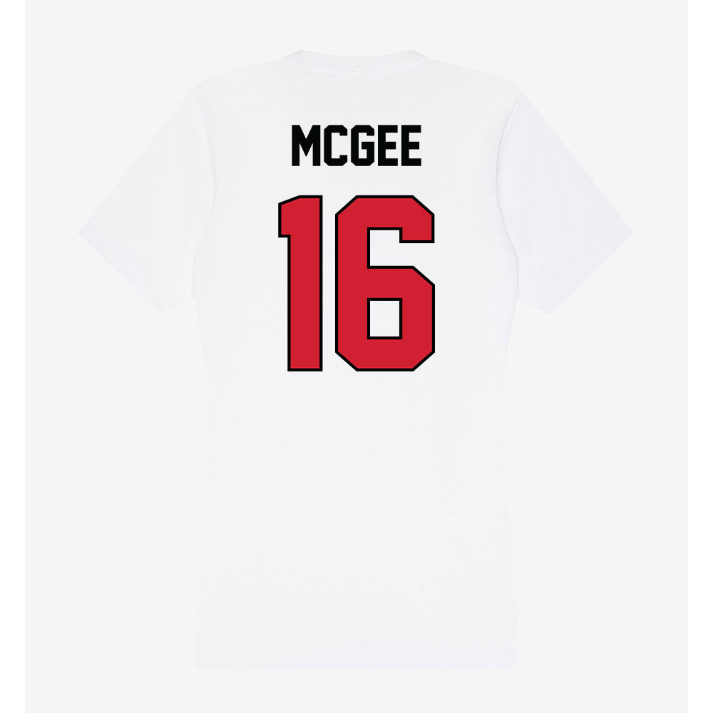 UNLV - NCAA Football : Kayden McGee - Women's V-Neck T-Shirt-1