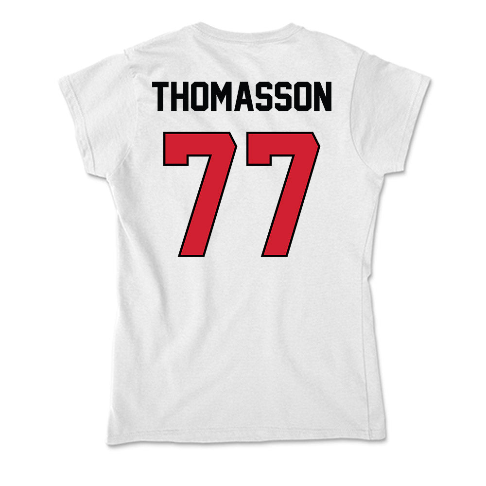 UNLV - NCAA Football : Colton Thomasson - Soft Style Women’s T-Shirt-1
