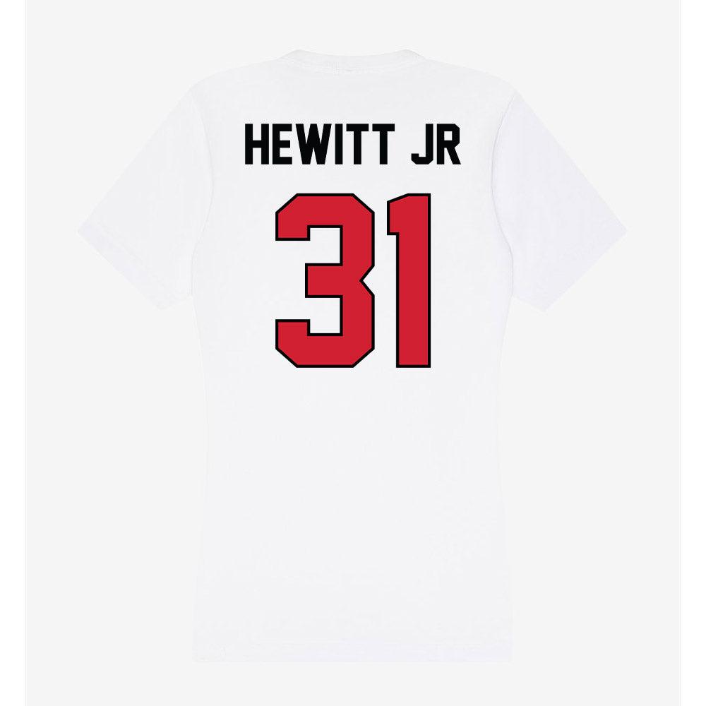 UNLV - NCAA Football : Ronnell Hewitt Jr - Women's V-Neck T-Shirt-1