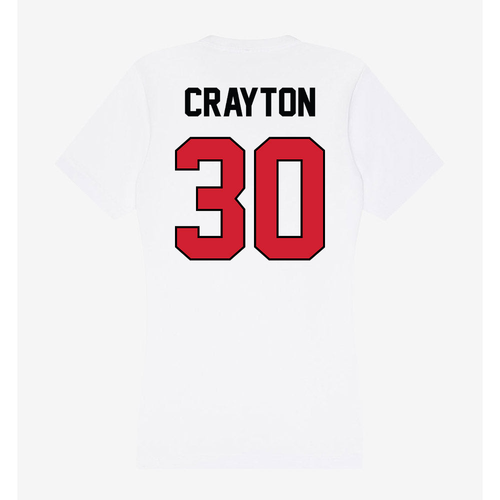 UNLV - NCAA Football : Dee Crayton - Women's V-Neck T-Shirt-1