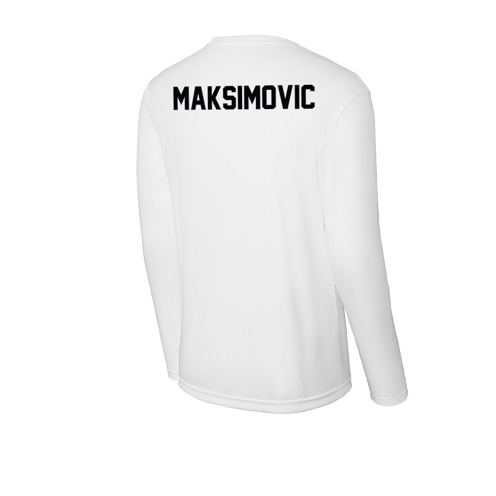 UNLV - NCAA Men's Tennis : Marko Maksimovic - Activewear Long Sleeve T-Shirt-1