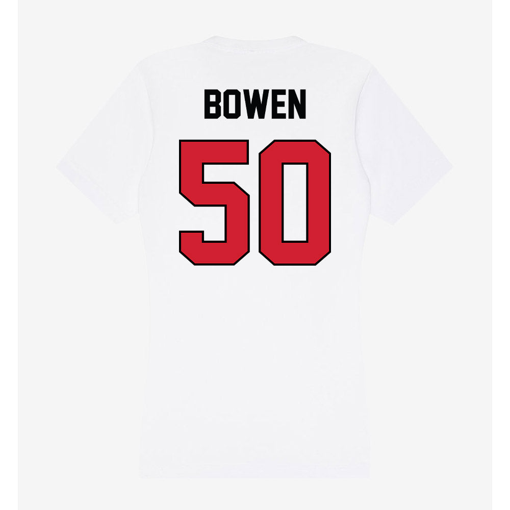 UNLV - NCAA Baseball : Gavyn Bowen - Women's V-Neck T-Shirt-1