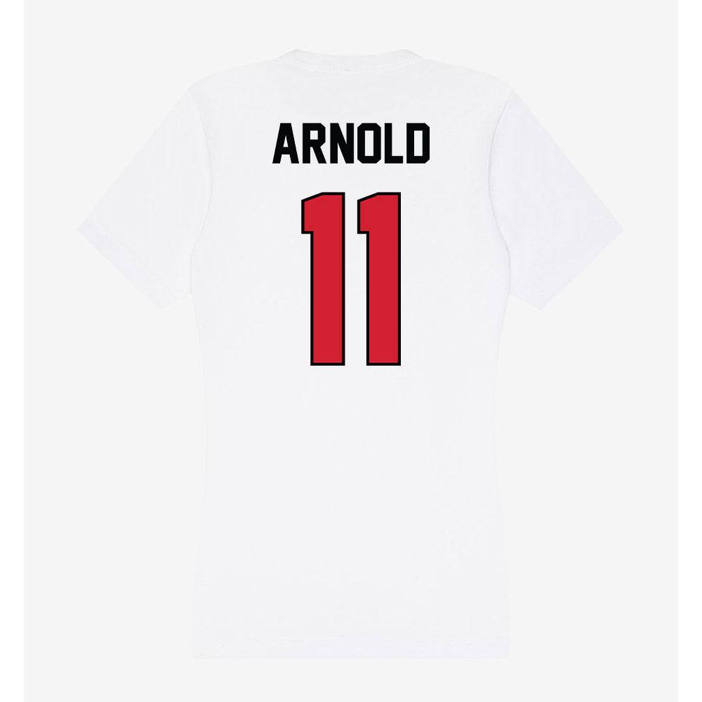 UNLV - NCAA Football : Jackson Arnold - Women's V-Neck T-Shirt-1