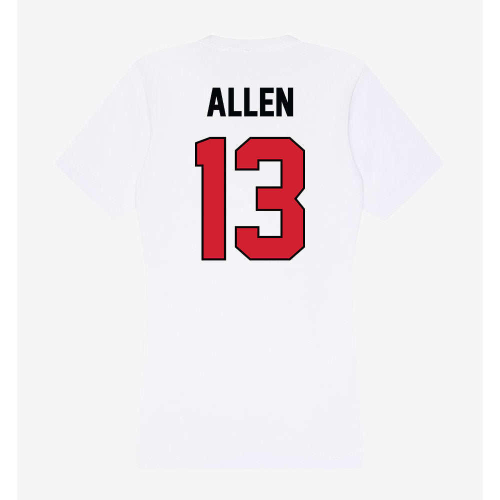 UNLV - NCAA Football : Jaylen Allen - Women's V-Neck T-Shirt-1