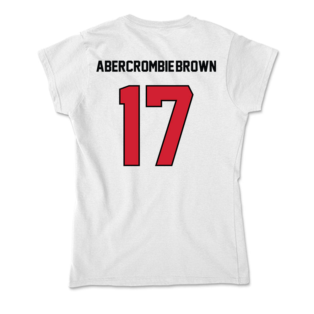 UNLV - NCAA Football : Zavien Abercrombie-Brown - Soft Style Women’s T-Shirt-1