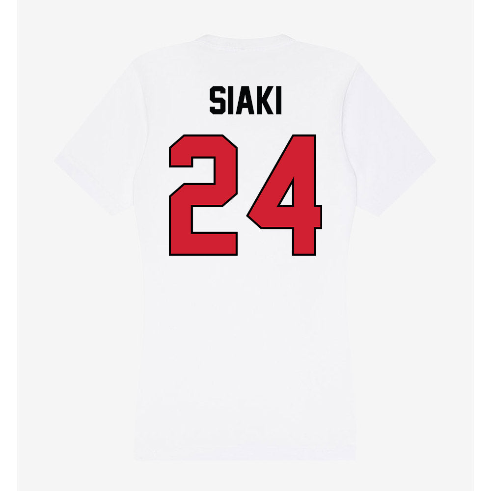 UNLV - NCAA Women's Soccer : Makena Siaki - Women's V-Neck T-Shirt-1