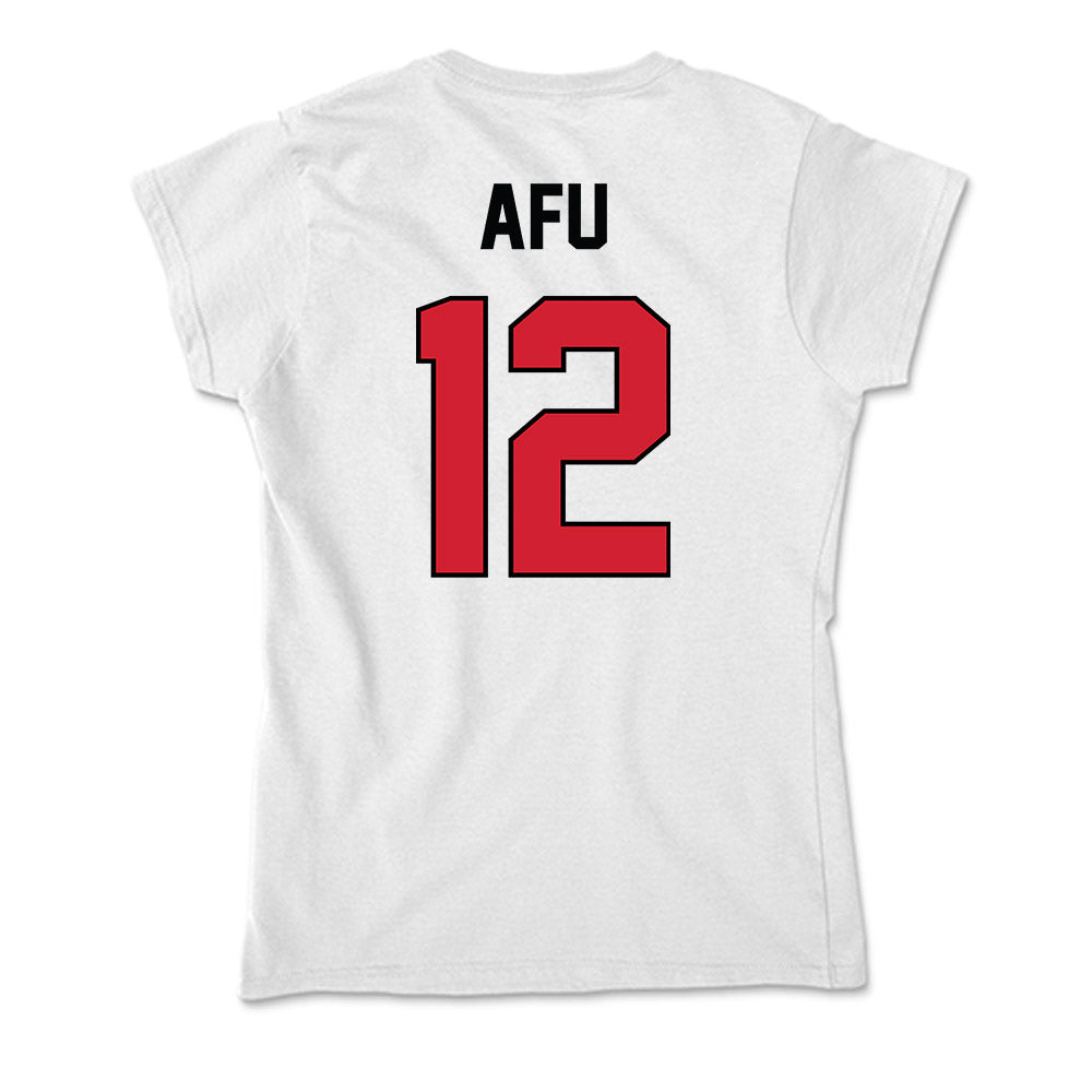 UNLV - NCAA Women's Basketball : Ongolea Afu - Soft Style Women’s T-Shirt-1