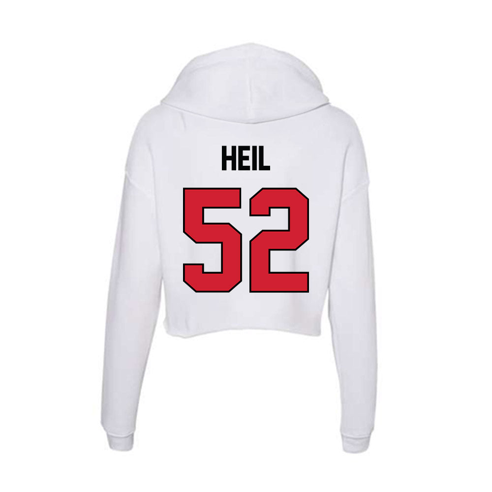 UNLV - NCAA Softball : Brooklyn Heil - Women's Crop Fleece Hoodie-1
