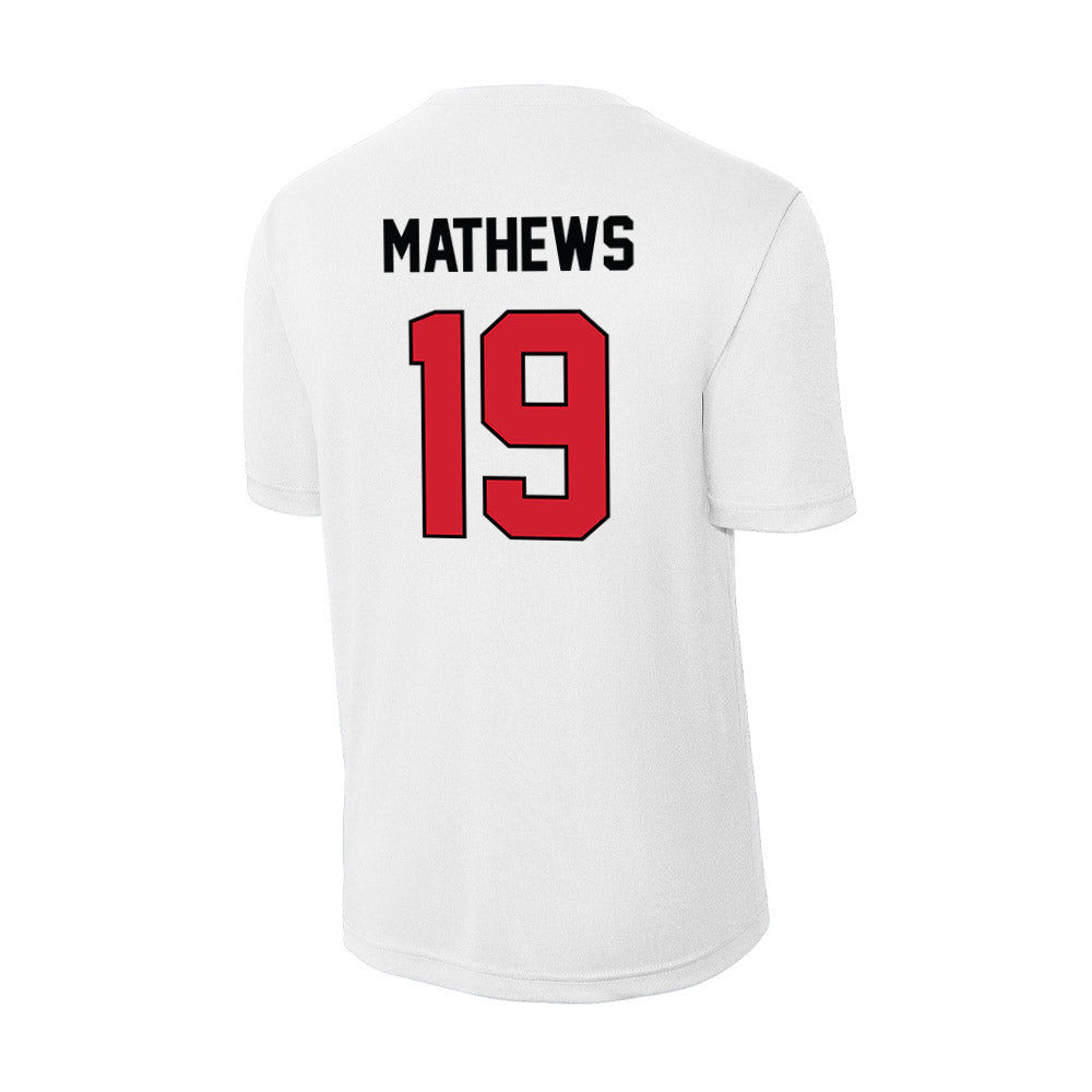 UNLV - NCAA Football : Tylen Mathews - Activewear T-Shirt-1