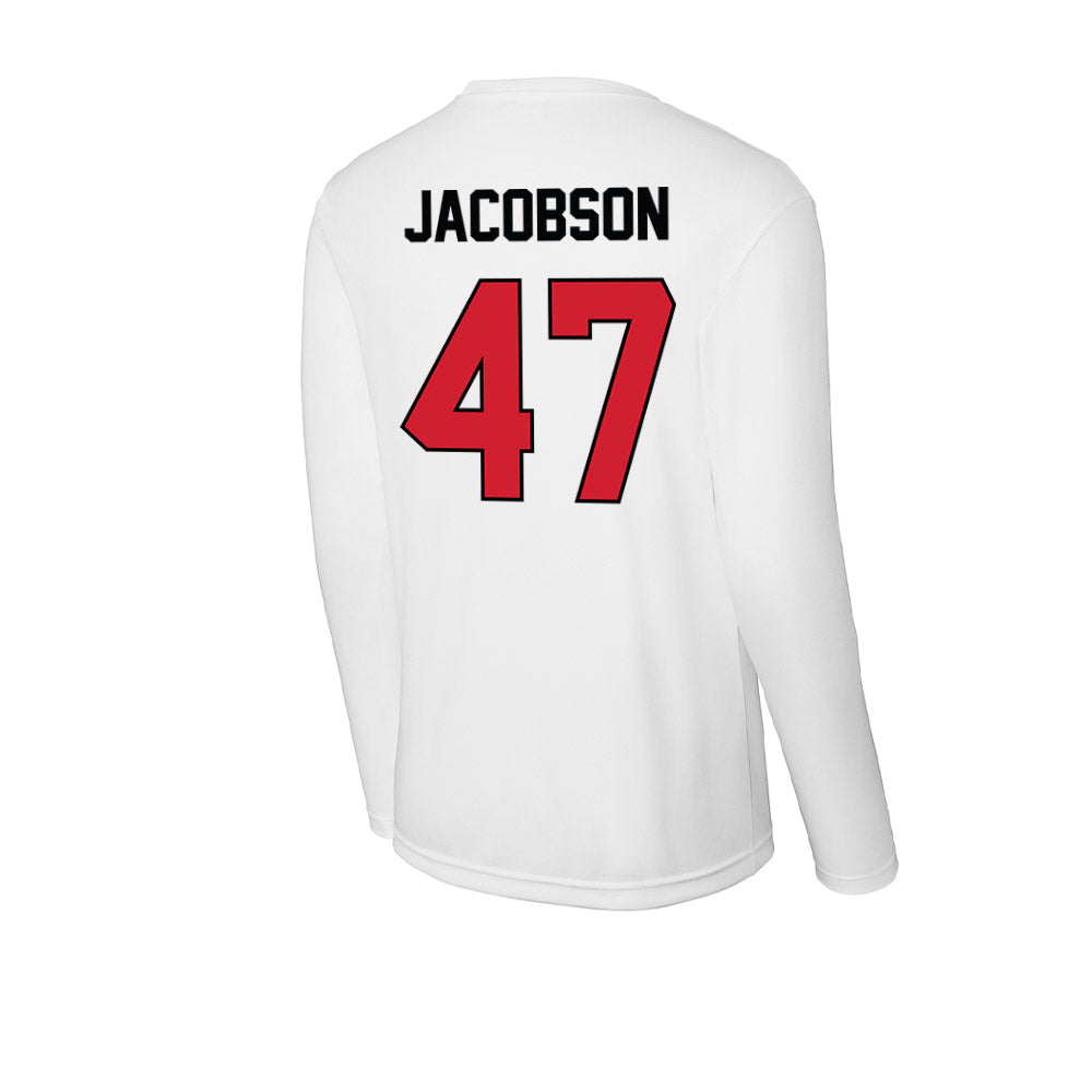 UNLV - NCAA Football : Tyson Jacobson - Activewear Long Sleeve T-Shirt-1