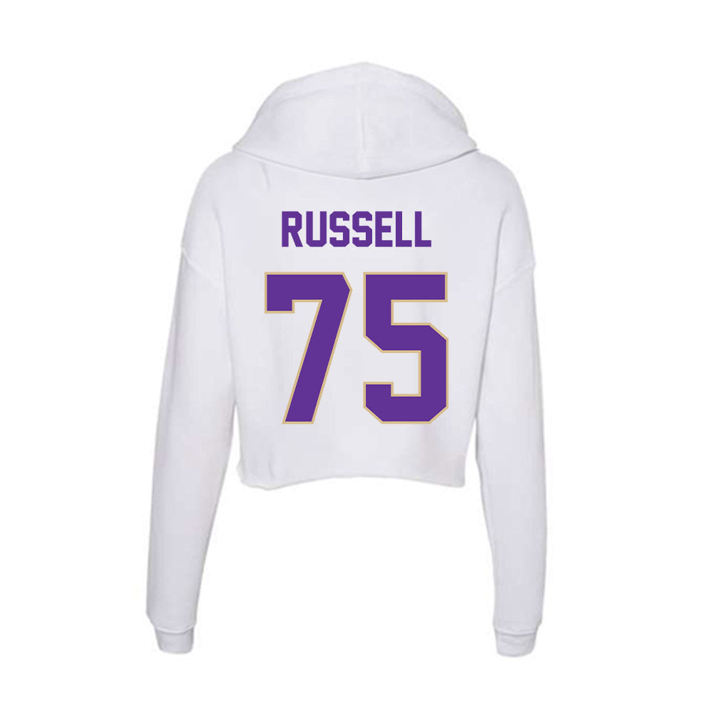 Western Carolina - NCAA Softball : Autumn Russell - Classic Shersey Women's Crop Fleece Hoodie-1