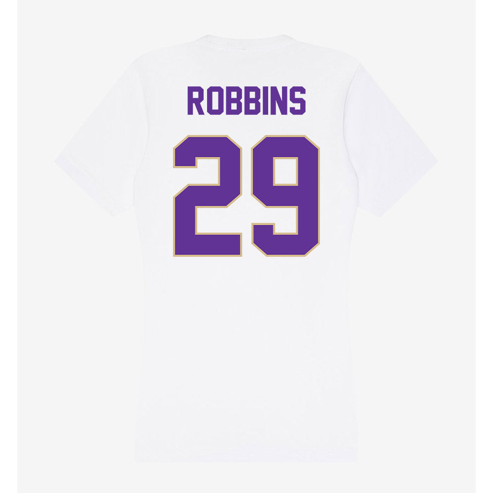 Western Carolina - NCAA Football : Christian Robbins - Classic Shersey Women's V-Neck T-Shirt-1