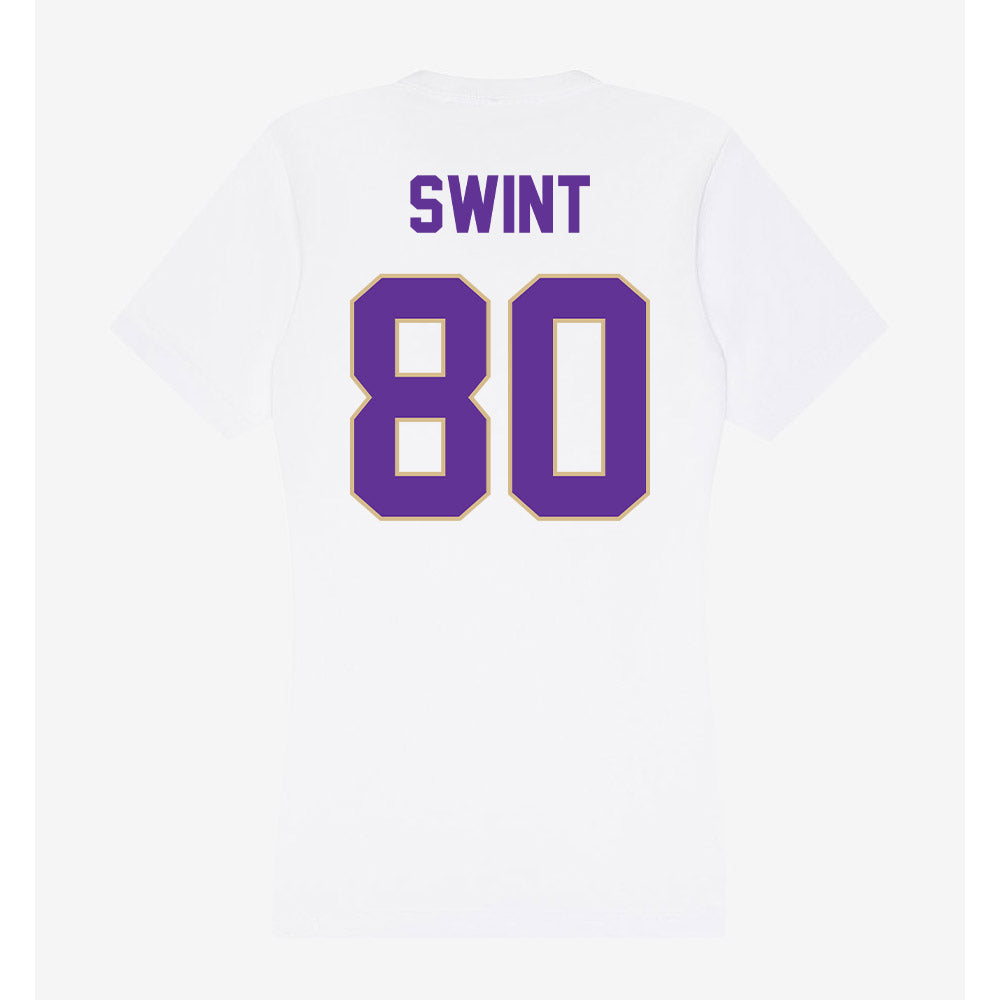 Western Carolina - NCAA Football : Corey Swint - Classic Shersey Women's V-Neck T-Shirt-1