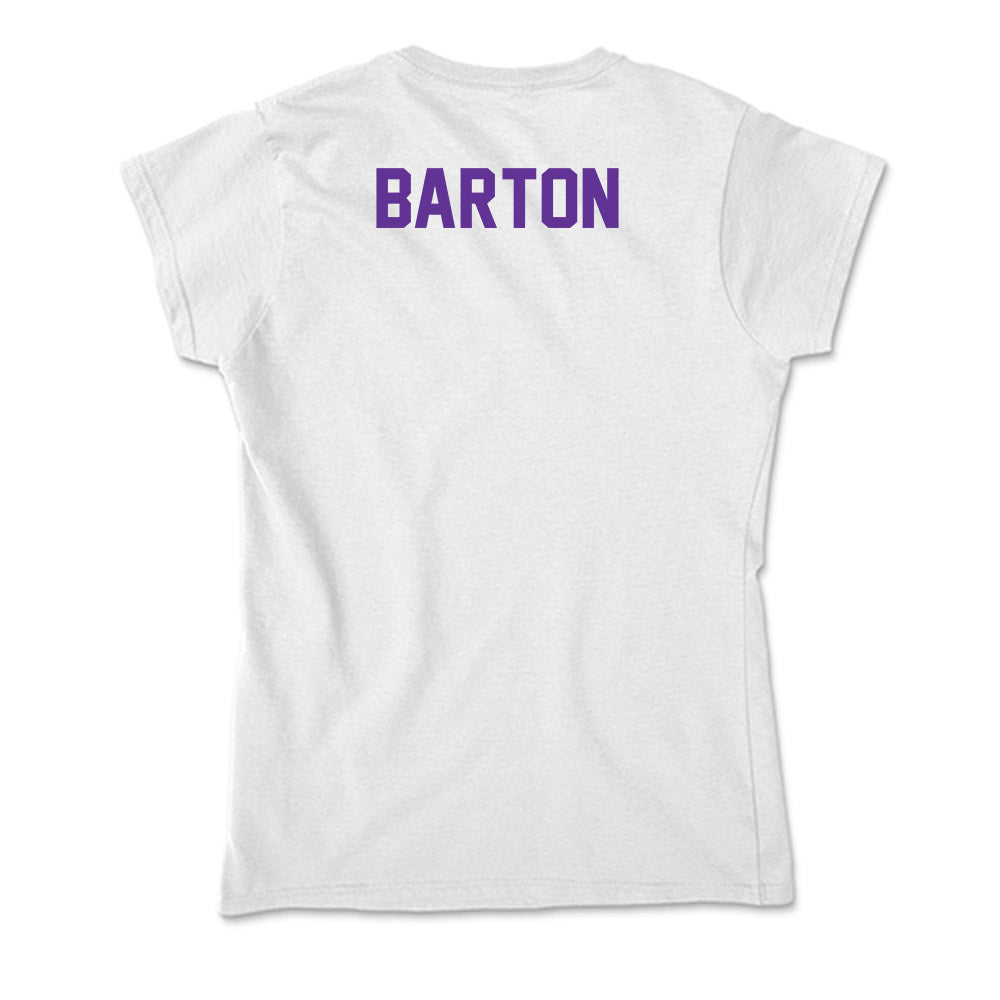 Western Carolina - NCAA Men's Track & Field : Elias Barton - Classic Shersey Soft Style Women’s T-Shirt-1