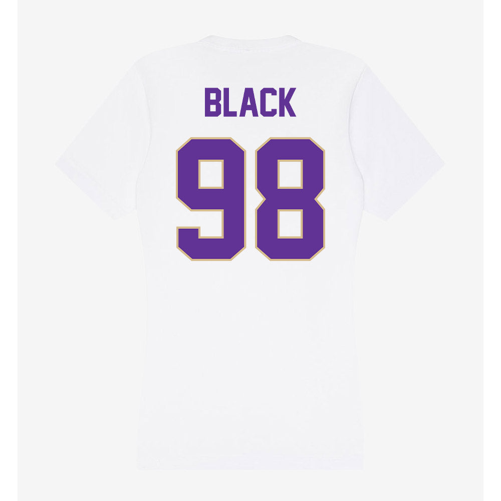 Western Carolina - NCAA Football : Aiden Black - Classic Shersey Women's V-Neck T-Shirt-1