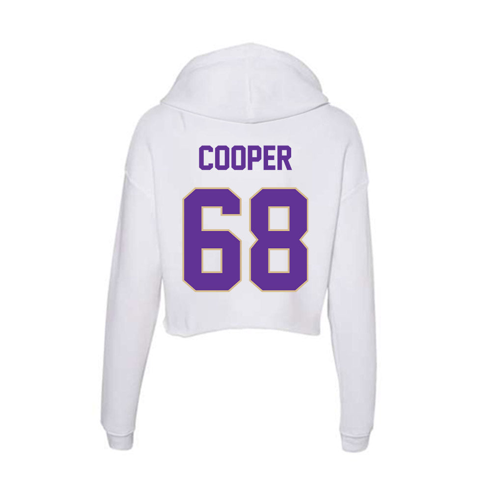 Western Carolina - NCAA Football : Aidan Cooper - Classic Shersey Women's Crop Fleece Hoodie-1