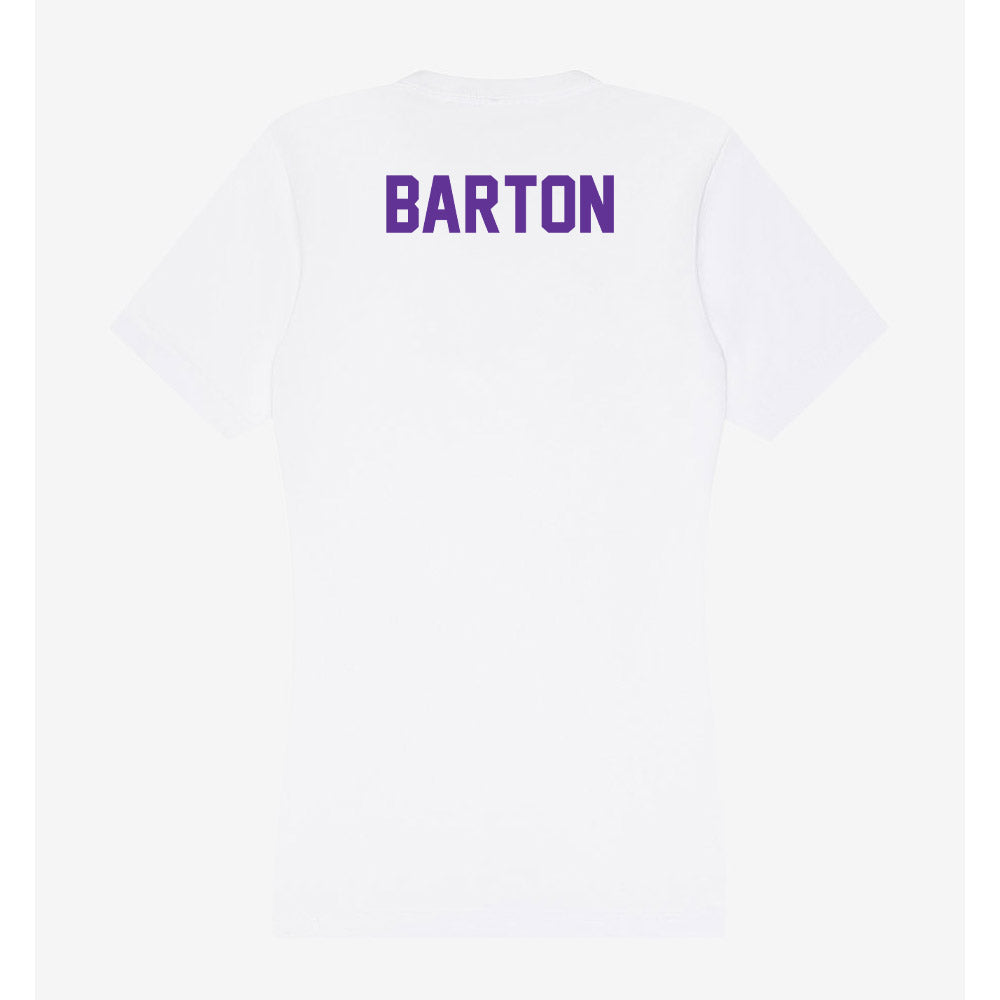 Western Carolina - NCAA Men's Track & Field : Elias Barton - Classic Shersey Women's V-Neck T-Shirt-1