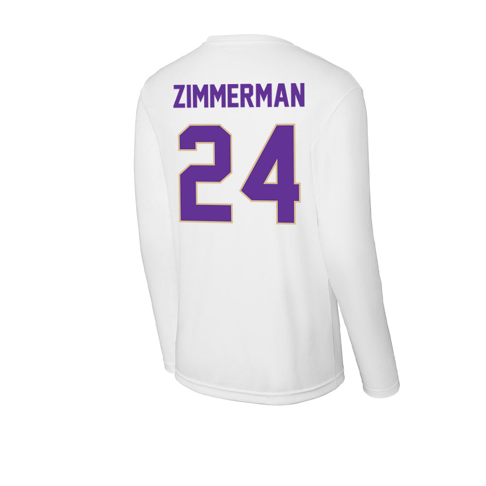 Western Carolina - NCAA Women's Basketball : Justice Zimmerman - Classic Shersey Activewear Long Sleeve T-Shirt-1