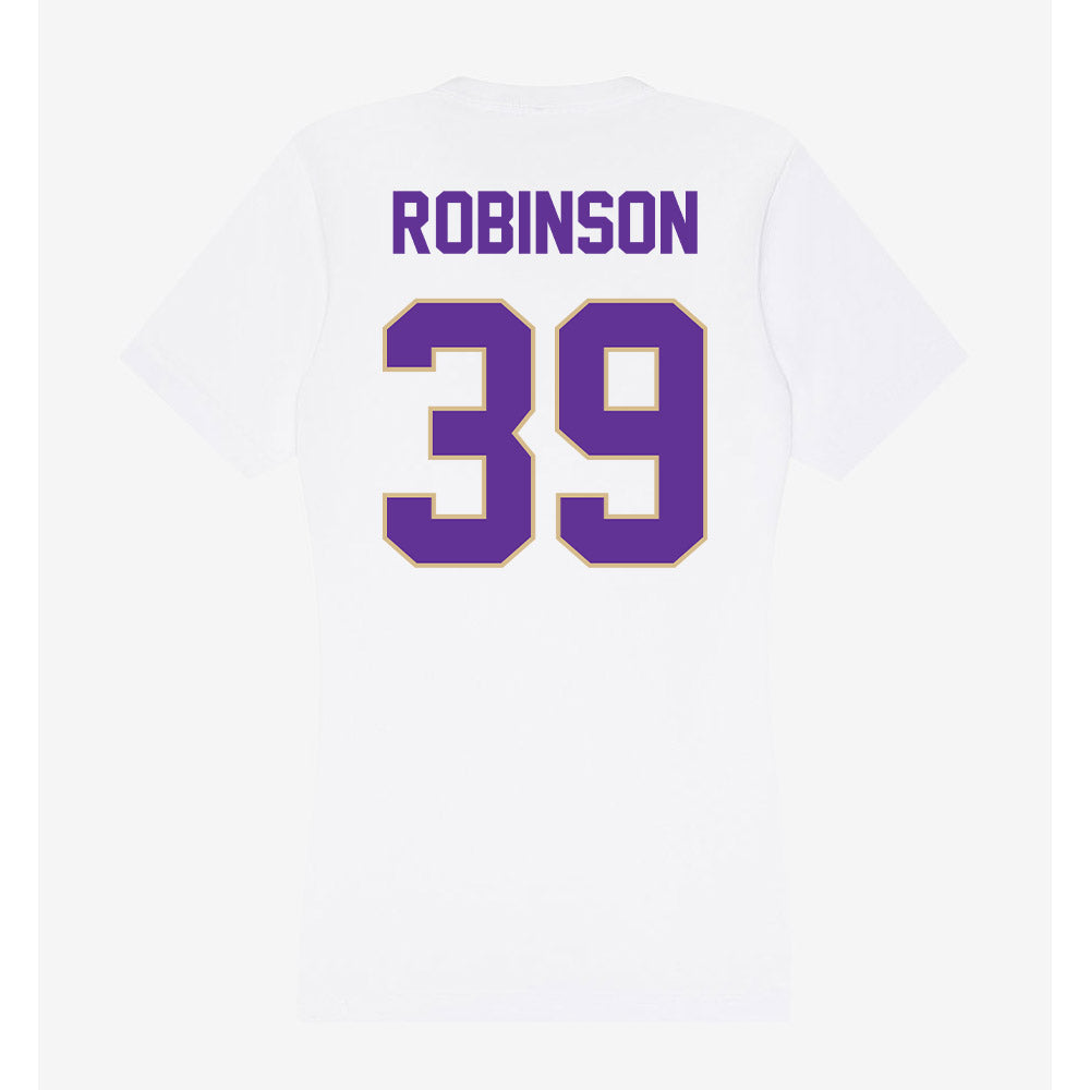 Western Carolina - NCAA Baseball : Dominic Robinson - Classic Shersey Women's V-Neck T-Shirt-1