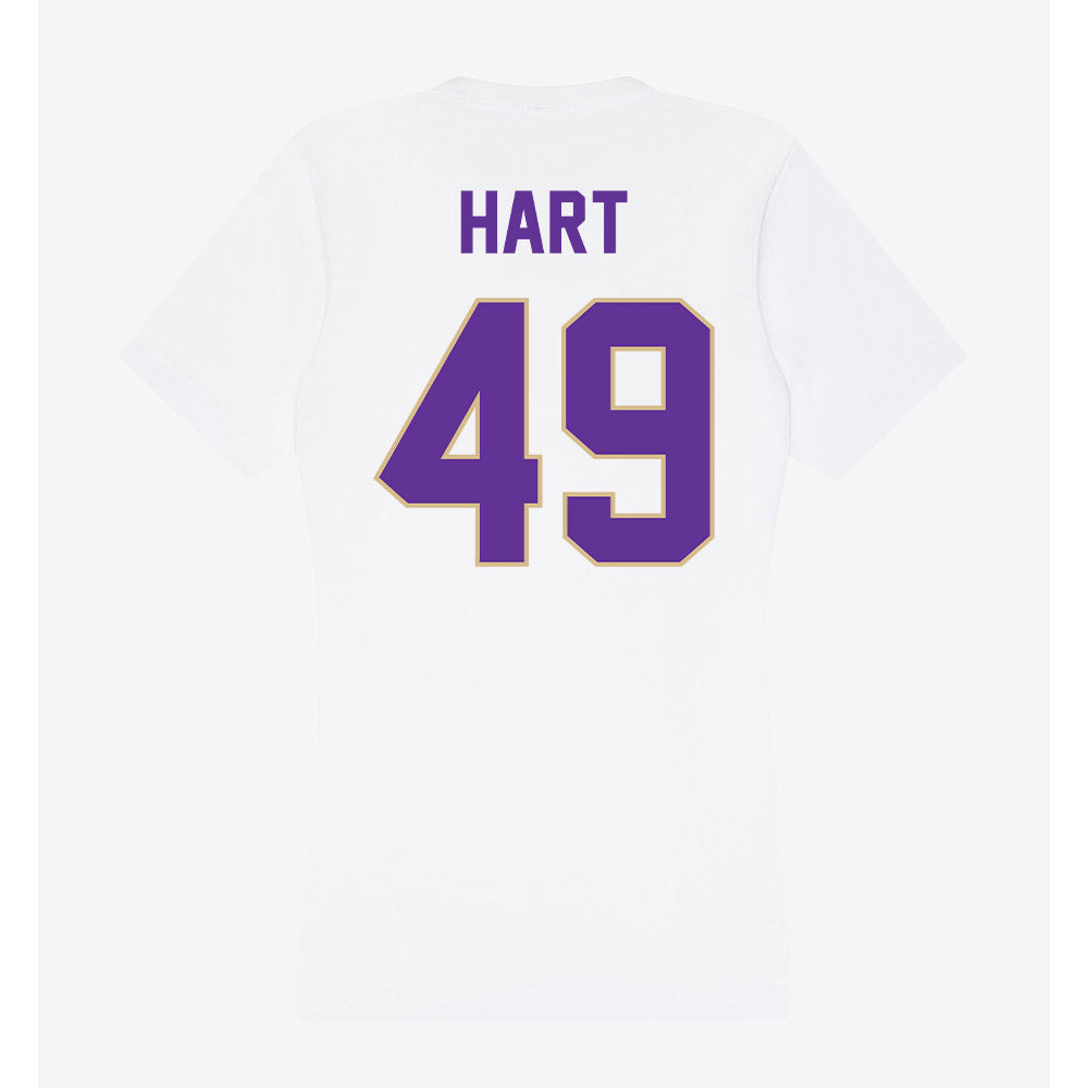 Western Carolina - NCAA Football : Bryce Hart - Classic Shersey Women's V-Neck T-Shirt-1