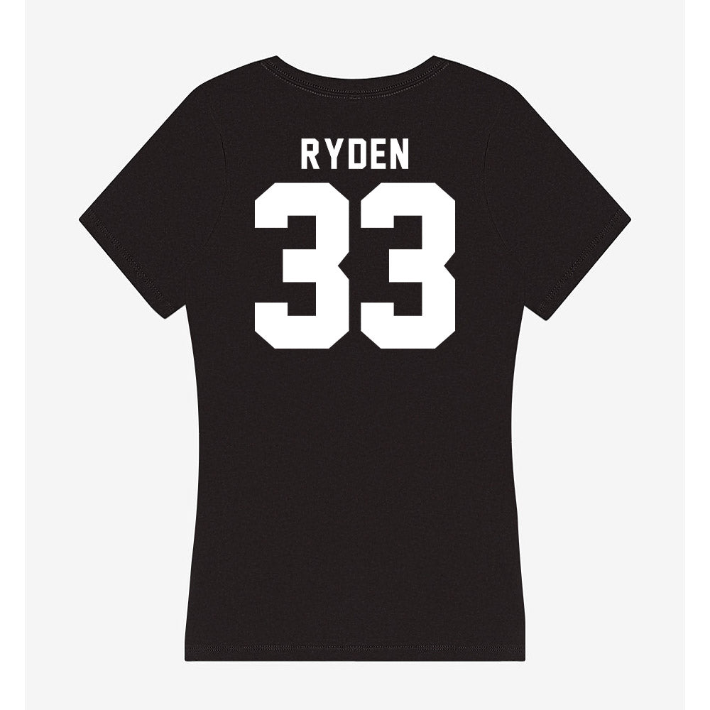 SHSU - NCAA Baseball : Tyer Ryden - Women's V-Neck T-Shirt-1
